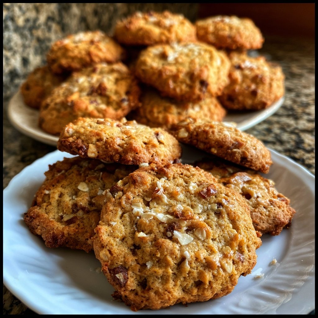 Cookies mit Hafer und Honig