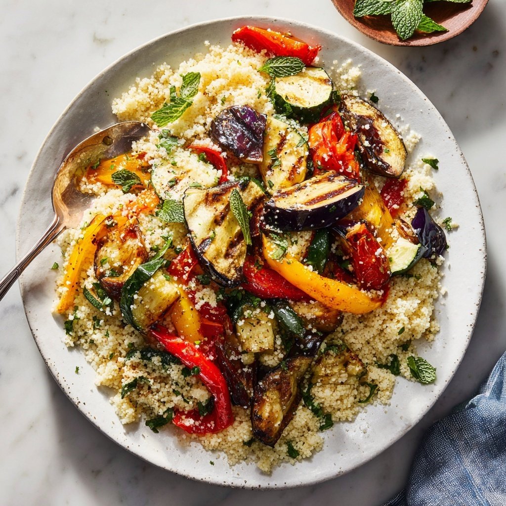 Grill Beilagen Mit Couscous Und Minze