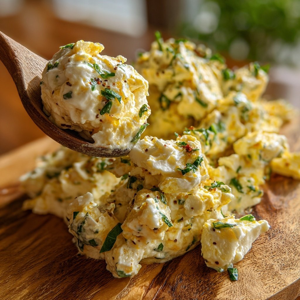 Schnell & Einfach 10-Minuten-Eiersalat mit Joghurt