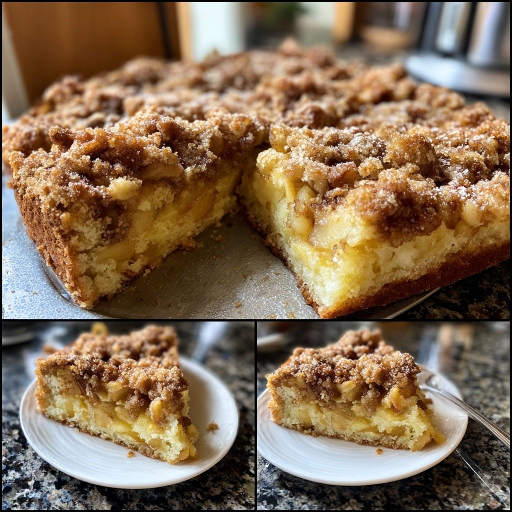 Backen & Desserts Apfelstreuselkuchen vom Blech