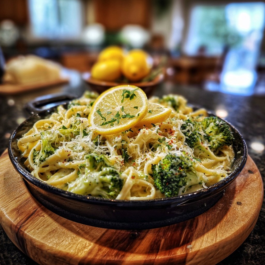 Brokkoli Pasta Mit Zitronen Sauce