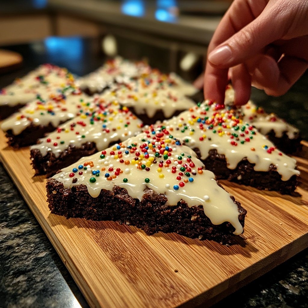 Tannenbaum-Brownies