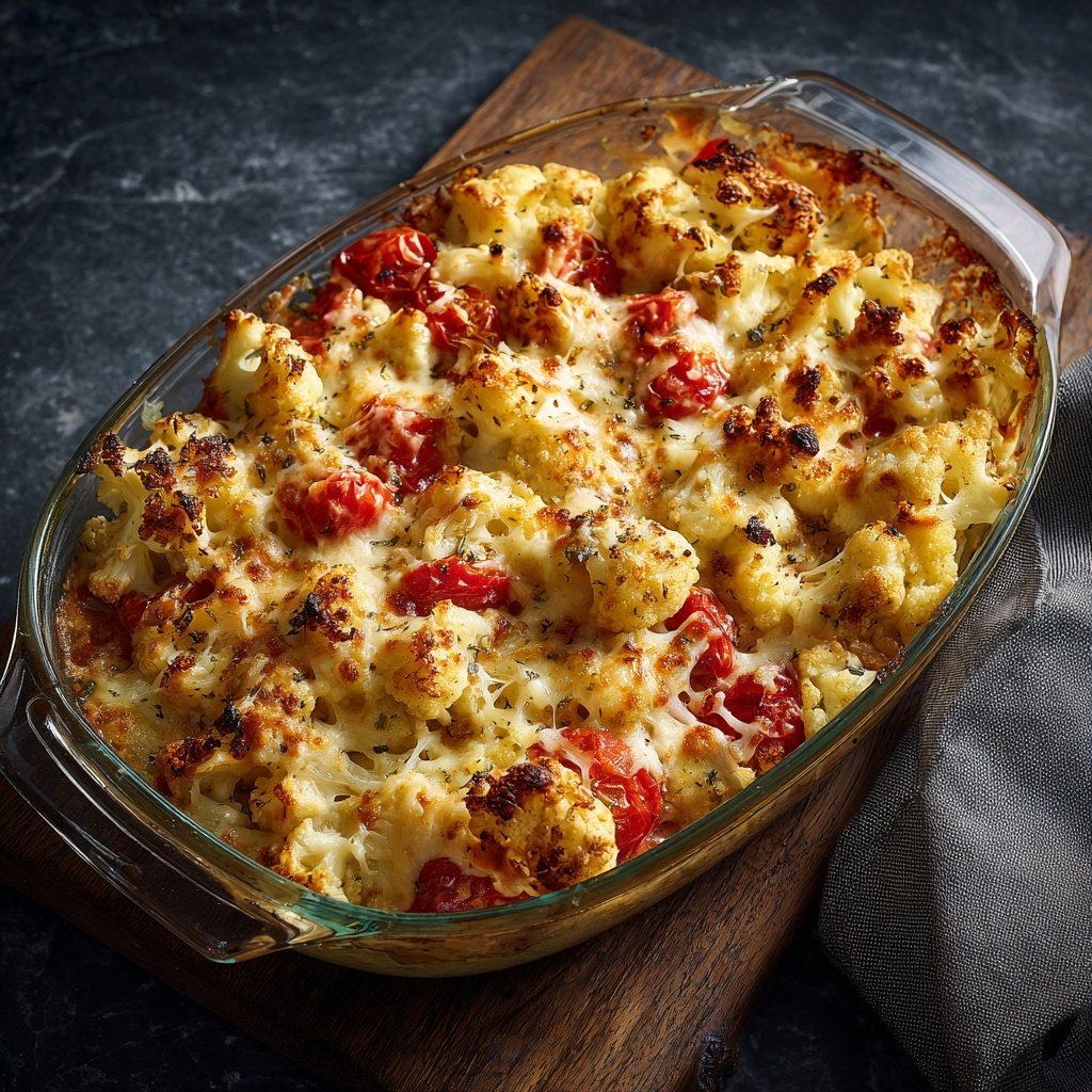 Blumenkohl Auflauf Mit Tomaten