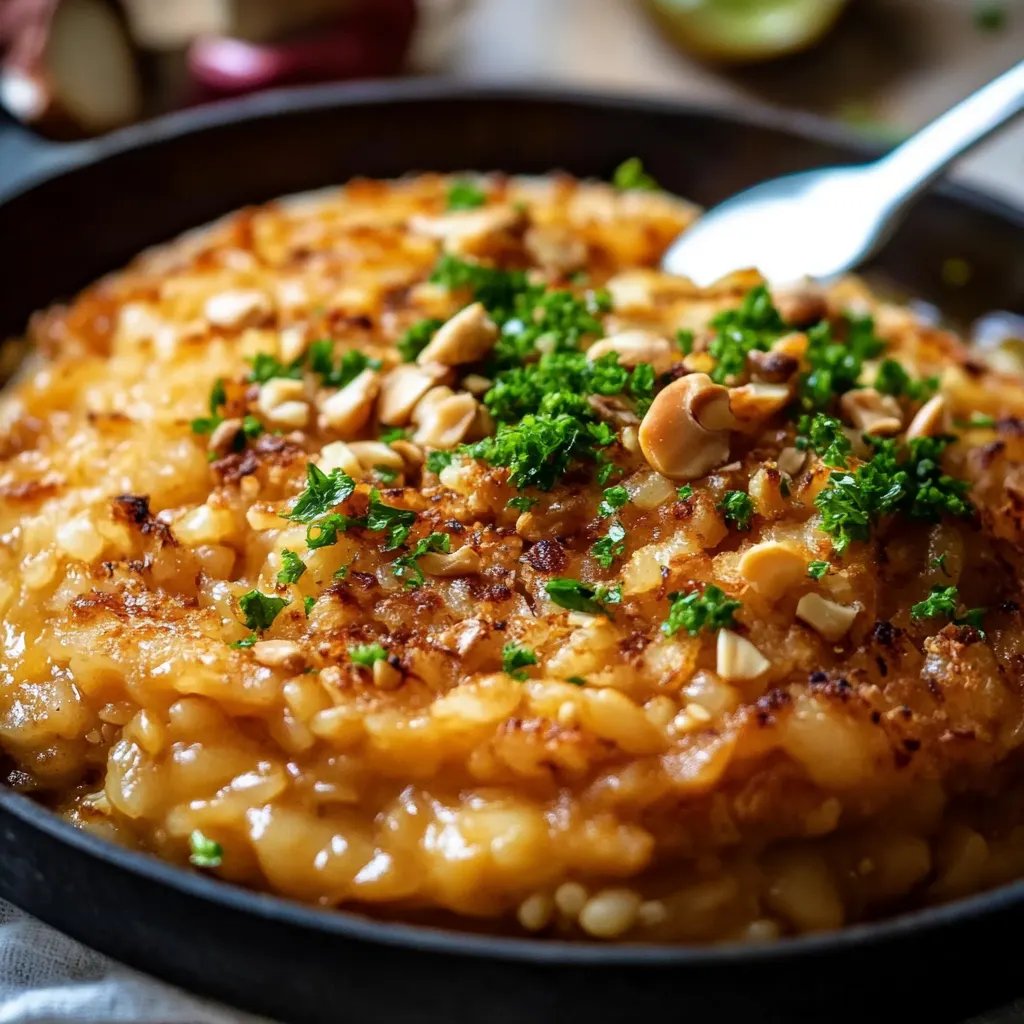 Gewürz-Erdnussbutter-Reis