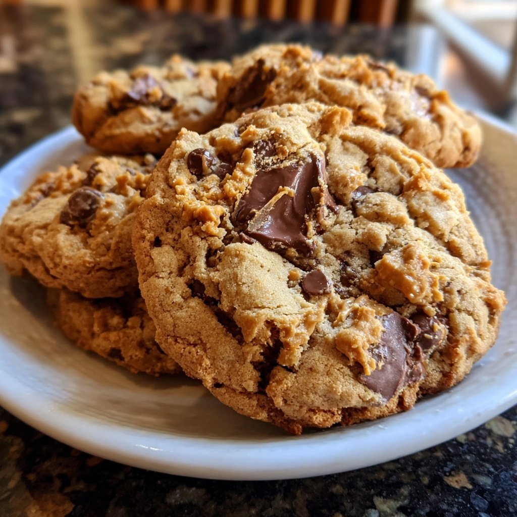 Cookies mit Erdnussbutter