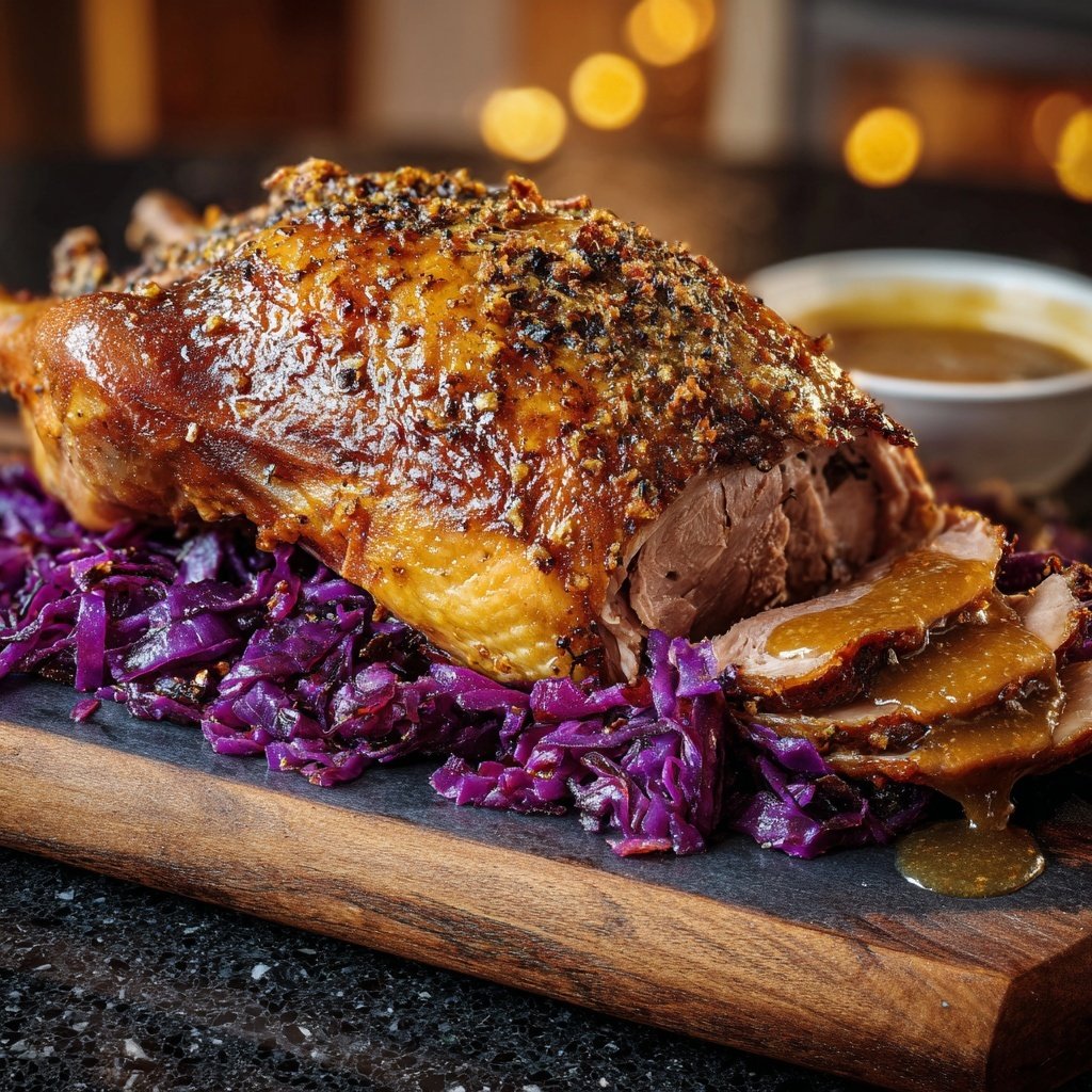 Saisonal & Festlich Weihnachtsgans mit Rotkohl