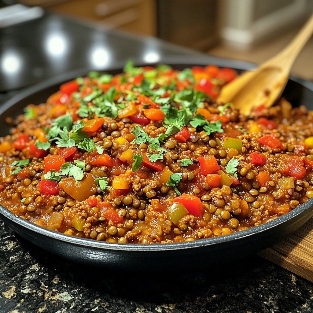 Chili sin Carne mit Linsen