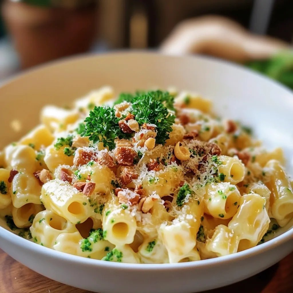 Cremige Nudeln mit Brokkoli