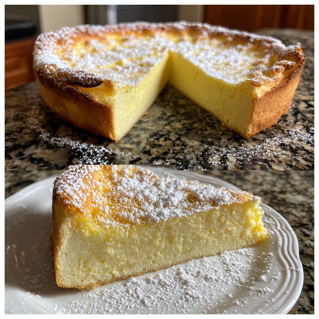 Käsekuchen klassisch gebacken