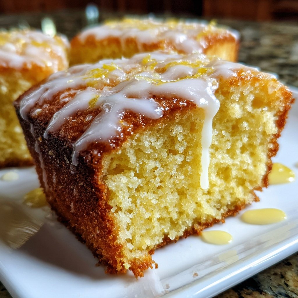 Zitronenkuchen ohne Ei