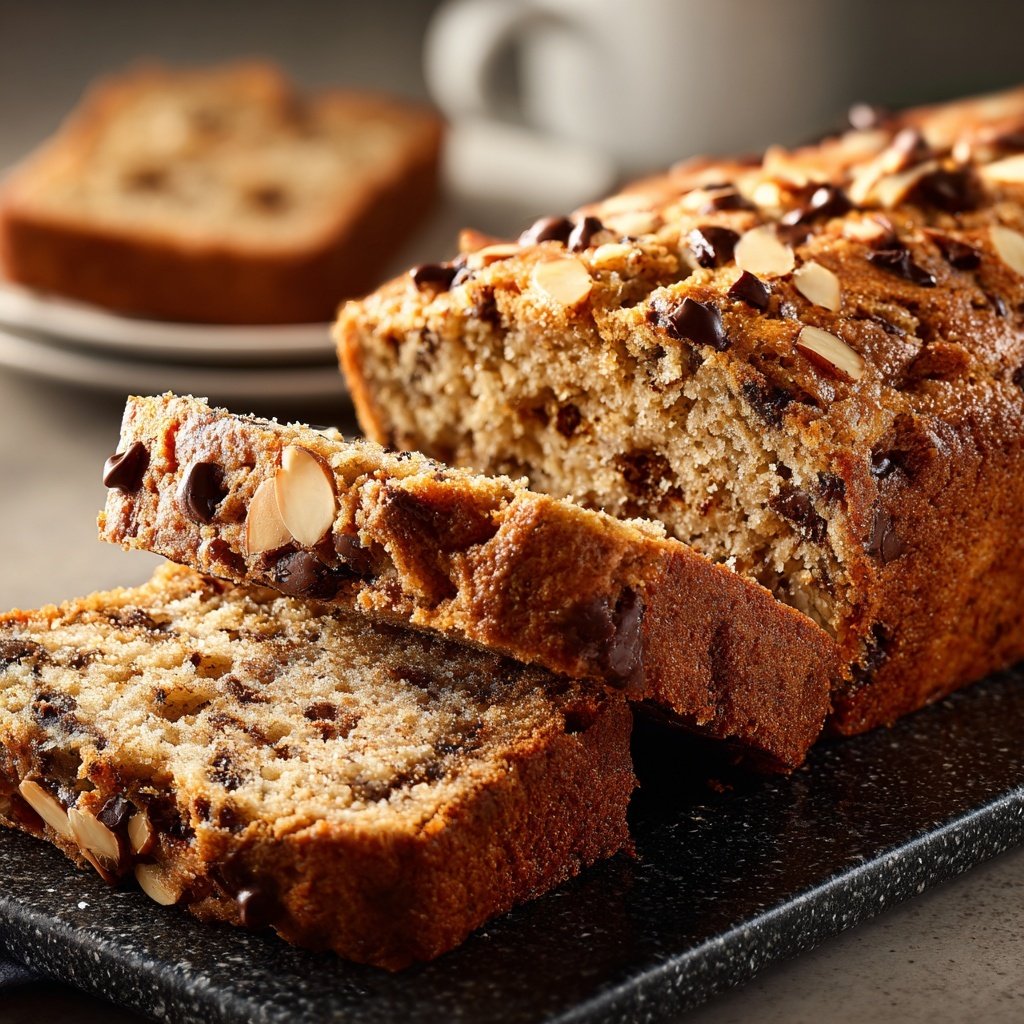 Bananenbrot mit Mandelmehl